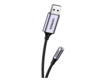 UGREEN Adapter audio CM477 USB do Mini Jack 3.5mm AUX szary - 1488899 - zdjęcie 4